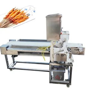 Máquina automática para hacer brochetas, máquina de kse-st28/brochetas de carne en venta/brochetas souvlaki
