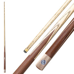 Personalizable Durable Snooker Cue 9,5mm Ash Snooker House Cue-Una pieza de madera maciza para Pool Hall & Club Billar Cues para la venta - Product Image 1
