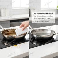 Spons Ajaib Pembersih Khusus Melamin untuk Aksesoris Dapur Bentuk Persegi Panjang