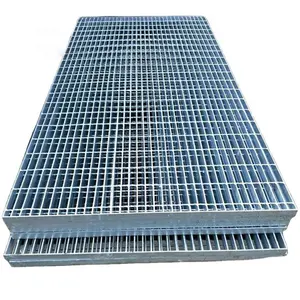 Hot dip galvanised steel grating fence sheet steel bar pressed steel grating production line