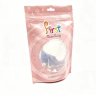 Sachet Doypack Brillant Qualité Alimentaire avec Fermeture Éclair et Fenêtre Transparente pour Emballages de Bonbons et Snacks