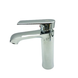 Lave-mains de salle de bain à double robinet traditionnel, sans contact, avec capteur, eau chaude et froide, finition brossée, Water Knows Warmth - Product Image 1