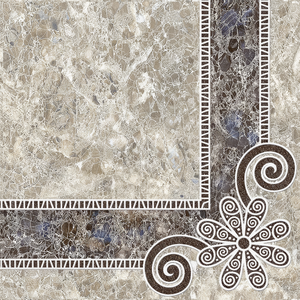 Azulejo de Cerámica Pulido Clásico Moderno de 396x396 mm con Función de Ladrillo Refractario para Pisos Interiores del Hogar - Product Image 1