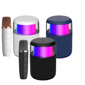 HS-3971 xu hướng hot Máy nghe nhạc karaoke chuyên nghiệp DJ Hệ thống loa màu xanh răng loa với <span class=keywords><strong>microphone</strong></span> - Product Image 1