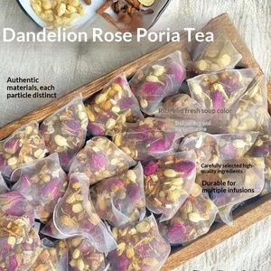 Tisane bien-être en sachet individuel : Mélange <span class=keywords><strong>de</strong></span> pissenlit, rose, écorce <span class=keywords><strong>de</strong></span> mandarine vieillie et Poria Cocos - Product Image 4