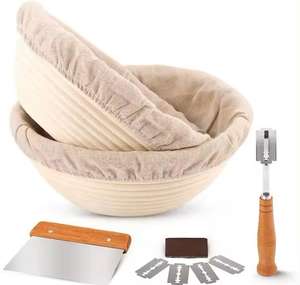 Maison indonésienne pâte aigre pain cuisson <span class=keywords><strong>artisan</strong></span> populaire ovale métal pain bol Anti-contrefaçon rotin matériel pâte fouet - Product Image 5