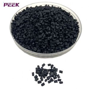 PEEK Fast Delivery Reinforced With Glass Carbon Fiber GF30 CF30 PEEK <b>Granules</b> Resin Pellets Price - Product Image 1