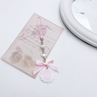 Mignon poisson plaque téléphone breloques pendentif rose calmar rouleau porte-clés créatif Kawaii poisson gâteau porte-clés téléphone sac accessoires bijoux