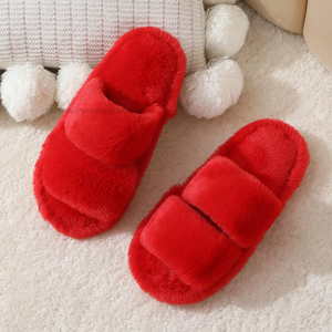 Hot Sale <b>Leopard</b> Print Indoor for <b>Slippers</b> for Women Soft Cotton With Thick Bottom Plush Warm for Autumn Winter for Spring - Product Image 6