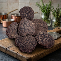 Trufas en Hojuelas, Trufas Negras Italianas Silvestres Deshidratadas y Rebanadas, 24 Meses de Duración, Aditivos Alimentarios, Norcinería Lucana, Bolsa