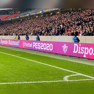 Yuyi Led Ngoài Trời bóng đá hàng rào Màn hình LED thể thao trong nhà LED biểu ngữ hiển thị bảng điểm tường Màn hình LED cho sân vận động thể thao - Product Image 6