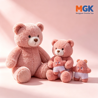 Peluche personnalisée mignonne d'animaux (ours, lapin, capybara, dinosaure) – Jouet en peluche doux pour la vente en gros
