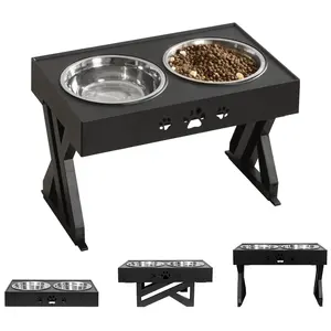 Original Factory Top Sellers Elevate Bowl Feeder Rounded Stainless Steel Dog Bowl Pet Food Bowl Stand