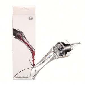 USSE Plastic Wine Aerator <b>Pourer</b> with Food Grade Material Gift Box for Bar Hotel Home & Parties - Product Image 6
