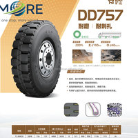 Neumático Radial Todoterreno AIRLAND DD757 Nuevo 12.00R20 20PR Certificado IATF17002 para Minería, Caminos de Grava, Trabajo Pesado, Resistente a Cortes/Pinchazos