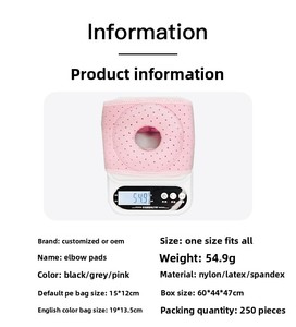 Coudière de <span class=keywords><strong>compression</strong></span> réglable en néoprène, antidérapante, douce et respirante, pour la protection et la fixation des articulations du <span class=keywords><strong>coude</strong></span> lors de l'entraînement - Product Image 6