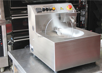 Machine de moulage de barre de chocolat/mini machine de trempe au chocolat chauffe-chocolat/machine de trempe