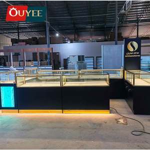 Conception cosmétique de luxe de kiosque de centre commercial de parfum de présentoirs de cabine de conception de compteur de parfum d'étalage de présentoir de parfum pour la vente au détail - Product Image 6