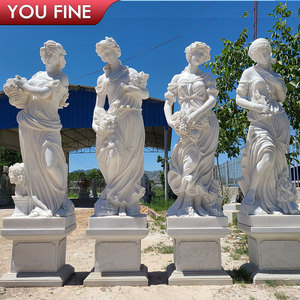 YOUFINE Marmeren Klassieke Vier Seizoenen Godin Beeld voor Tuin Villa Europese Stijl Decoratie - Product Image 6