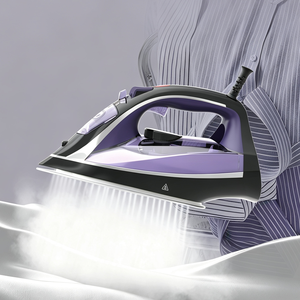 Plancha de Vapor Portátil de Mano para Ropa Seca y Húmeda con Planchado Inteligente, Vapor Continuo, Anti-goteo, Autolimpieza y Función ASO - Product Image 4