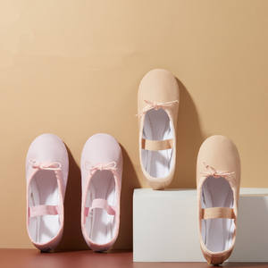 Zapatillas de Ballet para Niña, Versión Premium - Zapatos de Cuero Suave con Suela Exterior de Cuero Artificial y Suela Interior Transpirable - Product Image 2