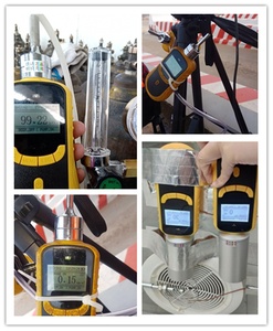 เครื่องวิเคราะห์ความบริสุทธิ์ของก๊าซ ป้องกันฝุ่นและน้ำ IP66 ได้รับมาตรฐาน CE ISO ความแม่นยำ 100%vol ฟรี OEM เครื่องตรวจจับก๊าซ - Product Image 3