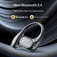 AliSelect Q13 OWS Ear-Hook Wireless Sports Earbuds Delay True Wireless Earphones dengan Suara Surround Panoramic dan Musik Game