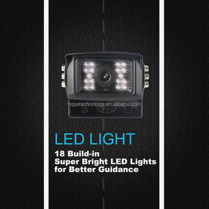 Caméra <span class=keywords><strong>de</strong></span> camion <span class=keywords><strong>de</strong></span> surveillance <span class=keywords><strong>de</strong></span> véhicule IP68 1080P avec 18 lumières LED boîtier en métal vue arrière pour bus garantie 1 an - Product Image 5