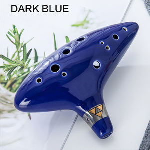 Hotsell Multi Color Instrumento Musical <span class=keywords><strong>Flauta</strong></span> 12 Agujero C Clave Alto Cerámica <span class=keywords><strong>Ocarina</strong></span> Para Principiantes - Product Image 4