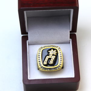 1999 San <span class=keywords><strong>Antonio</strong></span> Spurs Campeonato Conmemorativo Baloncesto Anillo Aleación Joyería Moda Fan Ring - Product Image 5