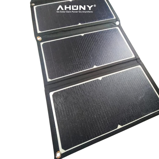 Portable Foldable Solar Panel Charger 50W-300W Range for Outdoor Camping & Powering USB Devices like Phones Laptops & Cameras