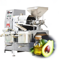 Équipement d'extraction automatique Commrical Machine d'expulseur d'avocat de noix de coco Moulin à huile d'olive de palmiste à vendre