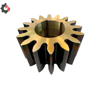 sugar mill pinion gear/rotary drum sugar factory pinion/manufacturer Custom forging large gear