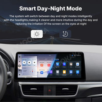 MOOKAKA 12.3 Inch Android 15 Pemutar DVD Mobil Radio Head Unit untuk Mazda 6 Atenza 2014-2016 Audio Stereo dengan Navigasi GPS