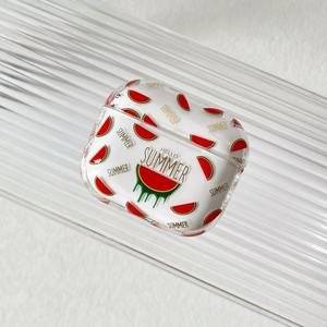 Funda Protectora para Apple AirPods 1 2 3, Adhesivo de Transferencia de Agua, Lámina Dorada Transparente para AirPods 1 2 3 4, Funda Protectora para Auriculares - Product Image 1