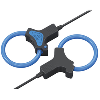 Sensor de corriente CA Flexible a prueba de agua IP67, salida de 4-20mA con transformador de sonda de corriente, bobina Rogowski de núcleo dividido