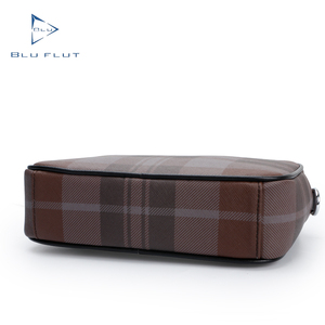 BLU flut unisex chính hãng da Crossbody Túi tùy chỉnh mô hình vai túi tiền cổ điển trường hợp điện thoại cho nam giới phụ nữ - Product Image 2