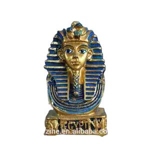 1ชิ้นรูปปั้นแห้งฟาโรห์ราชาทำจากเรซินรูปปั้นมัมมี่อียิปต์โบราณของตกแต่งบ้านโมเดลขนาดเล็ก LYY9176ตกแต่งบ้าน - Product Image 1