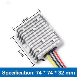 Convertidor Elevador de Voltaje CC de 12V 24V a 48V, Impermeable, <span class=keywords><strong>1</strong></span>-10A, para Aplicaciones de Motor - Product Image 2