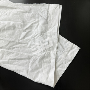 قطع قماش قطنية من قطع النسيج الأبيض بالات نفايات نسيج قطن شفاط للتنظيف - Product Image 5