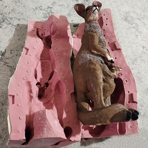 Moldes de hormigón personalizados opcionales de muchos estilos, estatua de Animal grande, molde comercial, moldes de estatua de jardín de fibra de vidrio para exteriores - Product Image 2