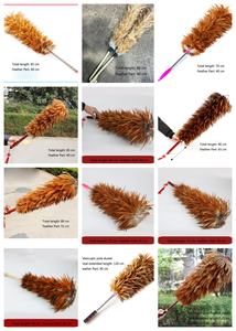 <span class=keywords><strong>Plumeau</strong></span> en plumes de poulet naturel pour nettoyage de voiture, maison, magasin, poignée en plastique fait à la main - Product Image 6