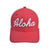 Casquette Trucker 6 Panneaux Personnalisée en Maille Unisexe avec Logo Imprimé de Haute Qualité pour Sports de Plein Air et Plage