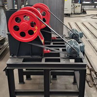 Concasseur à mâchoires mini portable le plus vendu pour la broyage de pierres, de minerai et de roches ; moteur diesel disponible sur demande.