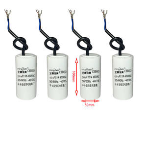 <span class=keywords><strong>Condensateur</strong></span> à film AC <span class=keywords><strong>CBB60</strong></span> de haute qualité fabriqué en Chine, 450V30uf 35uf50uf, pour moteur, pompe à eau, <span class=keywords><strong>compresseur</strong></span> d'air, lave-linge - Product Image 1