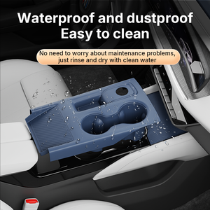 Car Armrest Storage Box With Cup Holder Protects Panel From <b>Scratches</b> Car Dust Proof <b>Pad</b> For Buick Envision Plus - Product Image 4