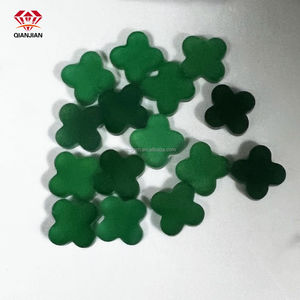 <span class=keywords><strong>Pierre</strong></span> synthétique Lapis <span class=keywords><strong>bleu</strong></span> coquille noire <span class=keywords><strong>Malachite</strong></span> papillon trèfle à quatre feuilles <span class=keywords><strong>pierre</strong></span> de verre pour bijoux - Product Image 5