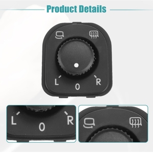 1K0959565J interrupteur de télécommande de rétroviseur de voiture adapté pour Volkswagen CC 2009-2017 - Product Image 6