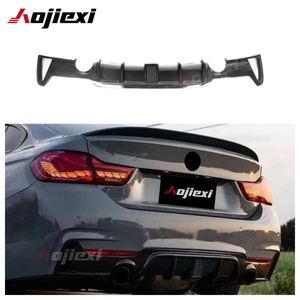 Diffusore Posteriore in Fibra di Carbonio Stile MP di Alta Qualità per <span class=keywords><strong>BMW</strong></span> <span class=keywords><strong>Serie</strong></span> <span class=keywords><strong>4</strong></span> F32 F33 <span class=keywords><strong>Coupé</strong></span> 2012-2019 con LED - Product Image 1