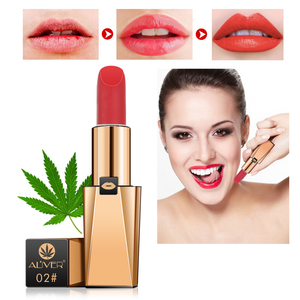 ALIVER olio di canapa naturale rossetto <span class=keywords><strong>colore</strong></span> Private Label tazza antiaderente a lunga durata Set di rossetti opachi - Product Image 4
